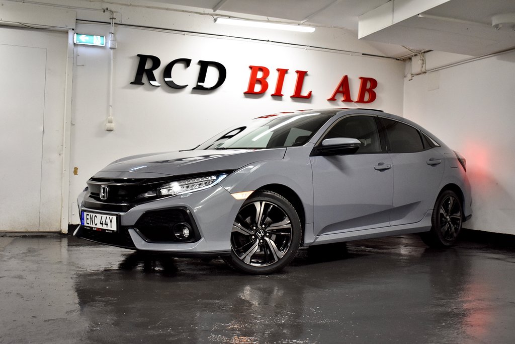 Honda Civic 1.0 CVT 4,95% RÄNTEKAMPANJ EXECUTIVE PANORAMA GPS KAMERA PDC 