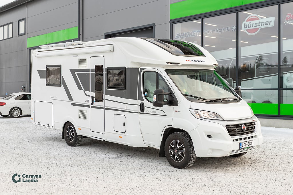 Adria Coral 570 SLT Plus 2.3 Mjet 160hk ** AUTOMAT, LÅNGBÄDD, ALDE **