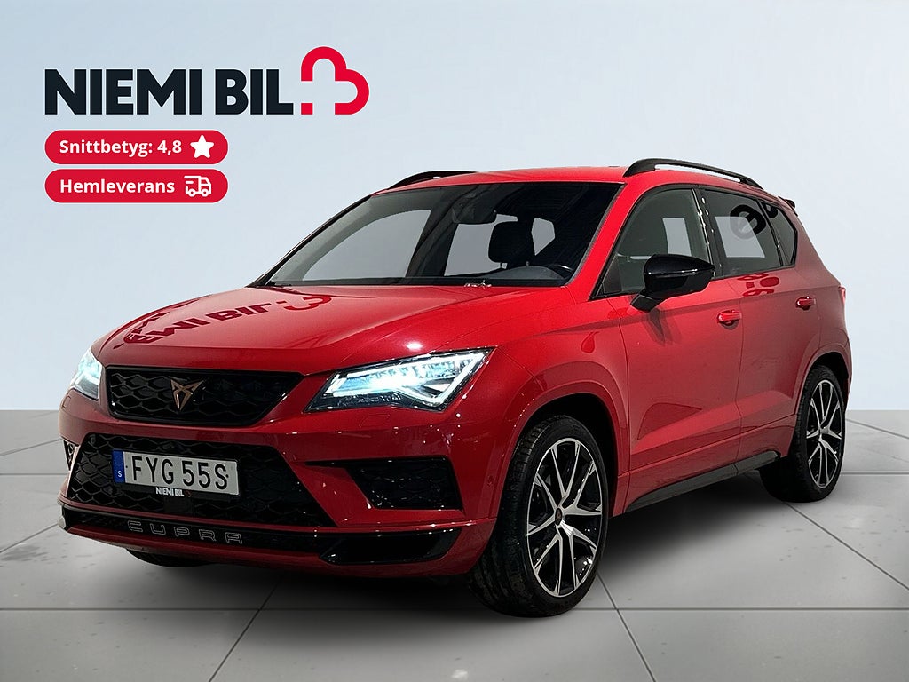 Cupra Ateca 2.0 TSI AWD Drag Mvärm 360° Beats GPS SoV