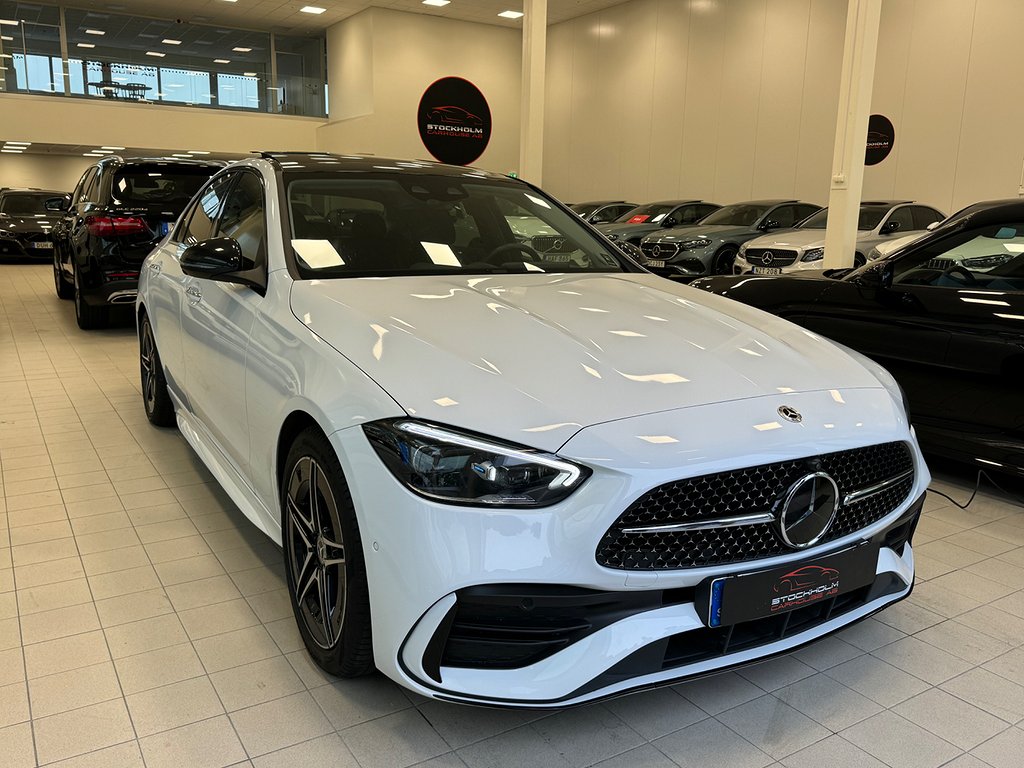 Mercedes-Benz C 220 d 9G-AMG 360 KAMERA PANO BELYSNING