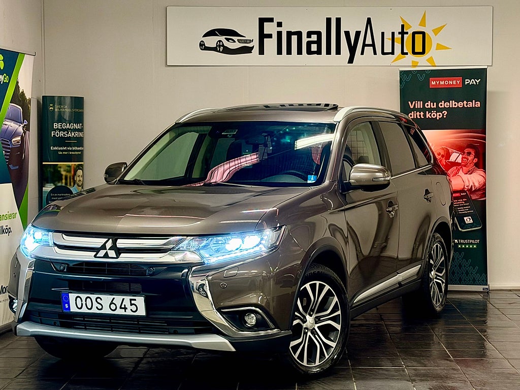 Mitsubishi Outlander 2.2 Di-D 4WD Business. 7-Sits/360-Kamera