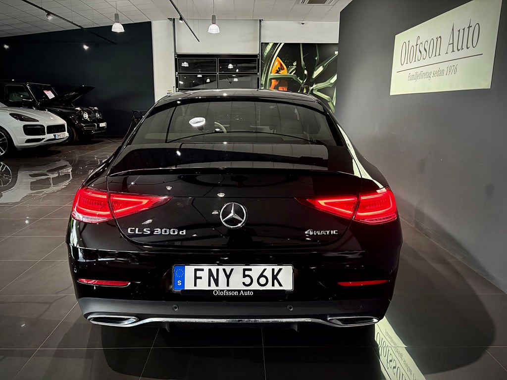 Mercedes-Benz CLS 300 d 4MATIC AMG Line Premium Burmester Drag - bild 12