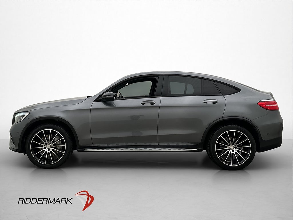 Mercedes-Benz GLC Coupé 4M AMG Burmester 360° Värmare Drag