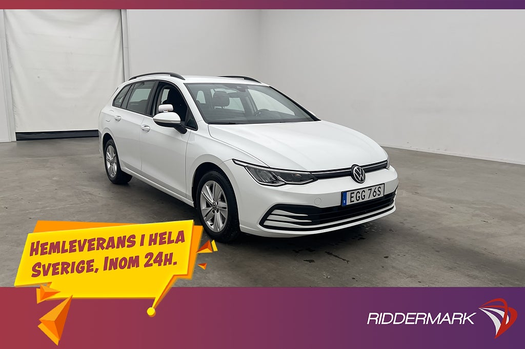Volkswagen Golf Sportscombi 1.5 TSI Cockpit Värmare Kamera