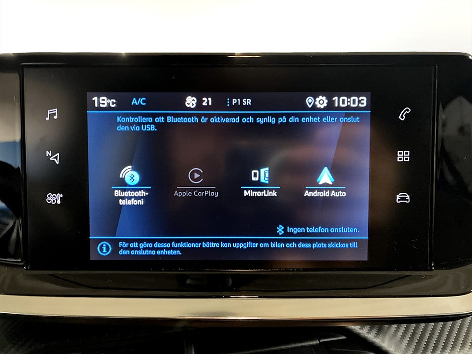 Bild på Peugeot 208 Allure Pack 1.2 PT 100hk B-KAMERA CARPLAY