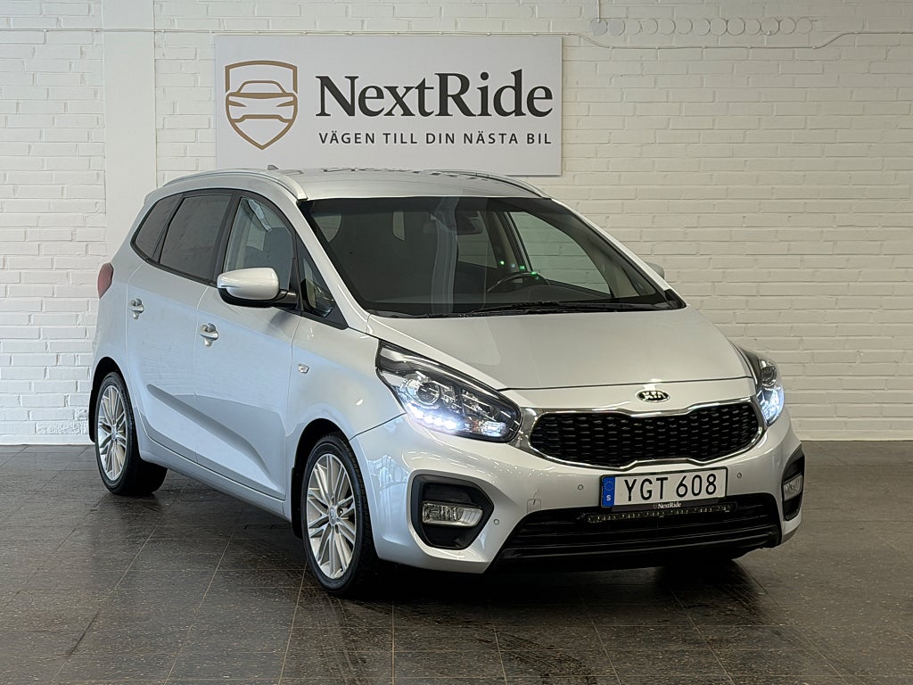 Kia Carens 1.7 DCT Euro 6|Ny-Servad|Ny-Besiktigad|7-sits|CarPlay 