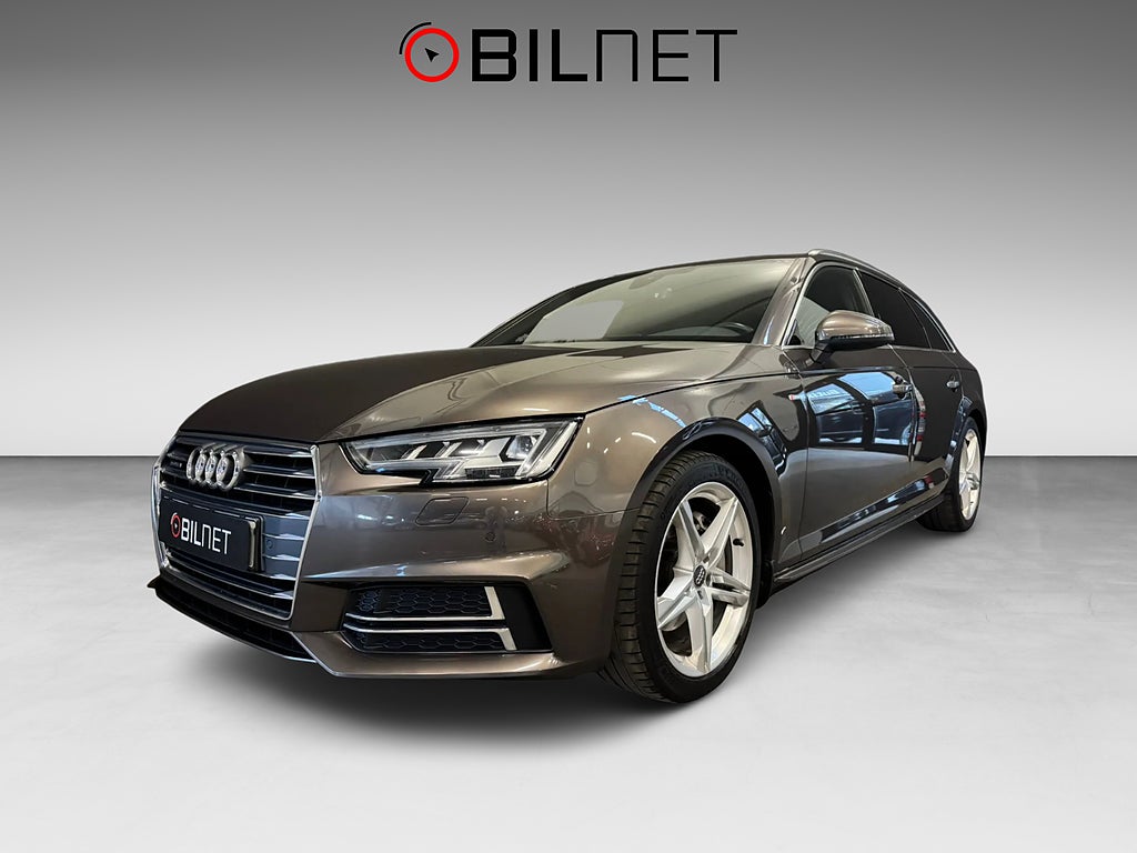 Audi A4 Avant 2.0 TDI Q S-Line Paket / Matrix 18" Värmare