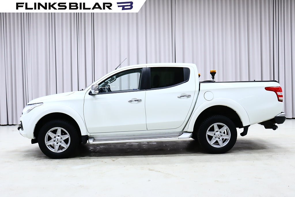 Fiat Fullback 181HK Drag|Dieselvärmare|Rolltop|GPS|Backkamera