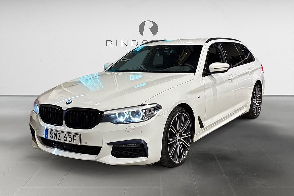 BMW 520d xDrive Touring 190 HK AUT M-SPORT H/K D-VÄRM NAVI 20"