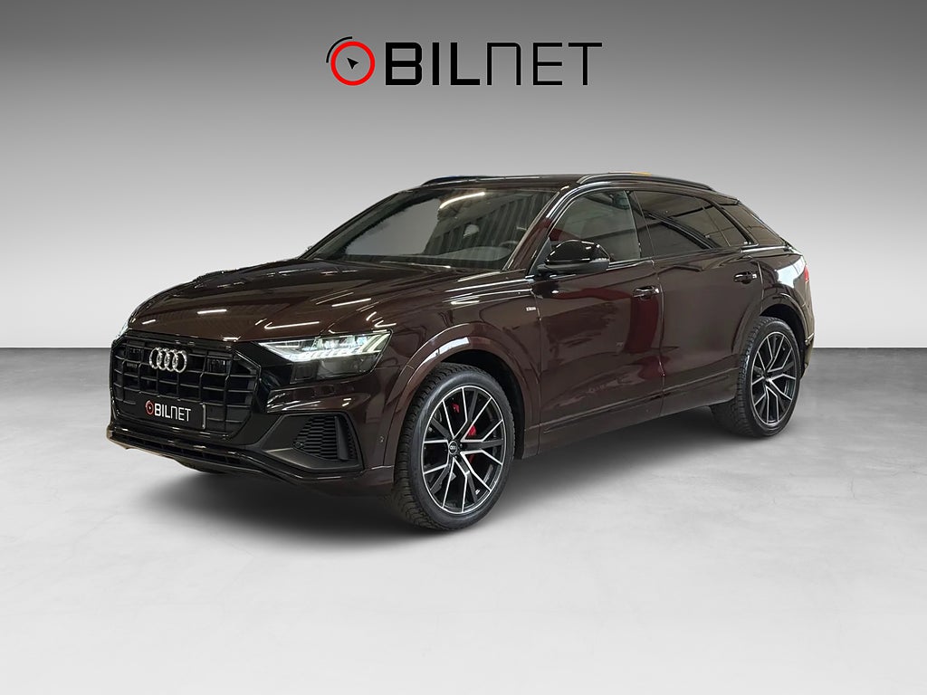 Audi Q8 50 TDI Q *3,99%* 22" B&O HD-Matrix S-Line Drag Sv-Såld