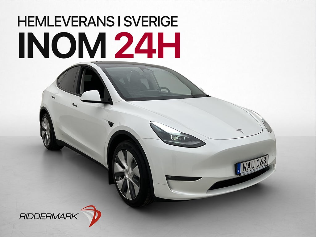 Tesla Model Y Long Range AWD Autopilot Pano Navi Svensksåld