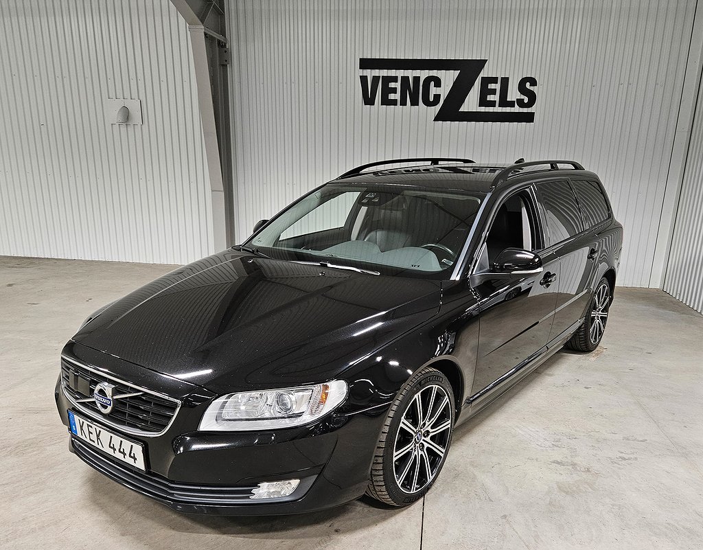 Volvo V70 D4 Aut Classic Dynamic Edi Drag GPS Värmare Fin