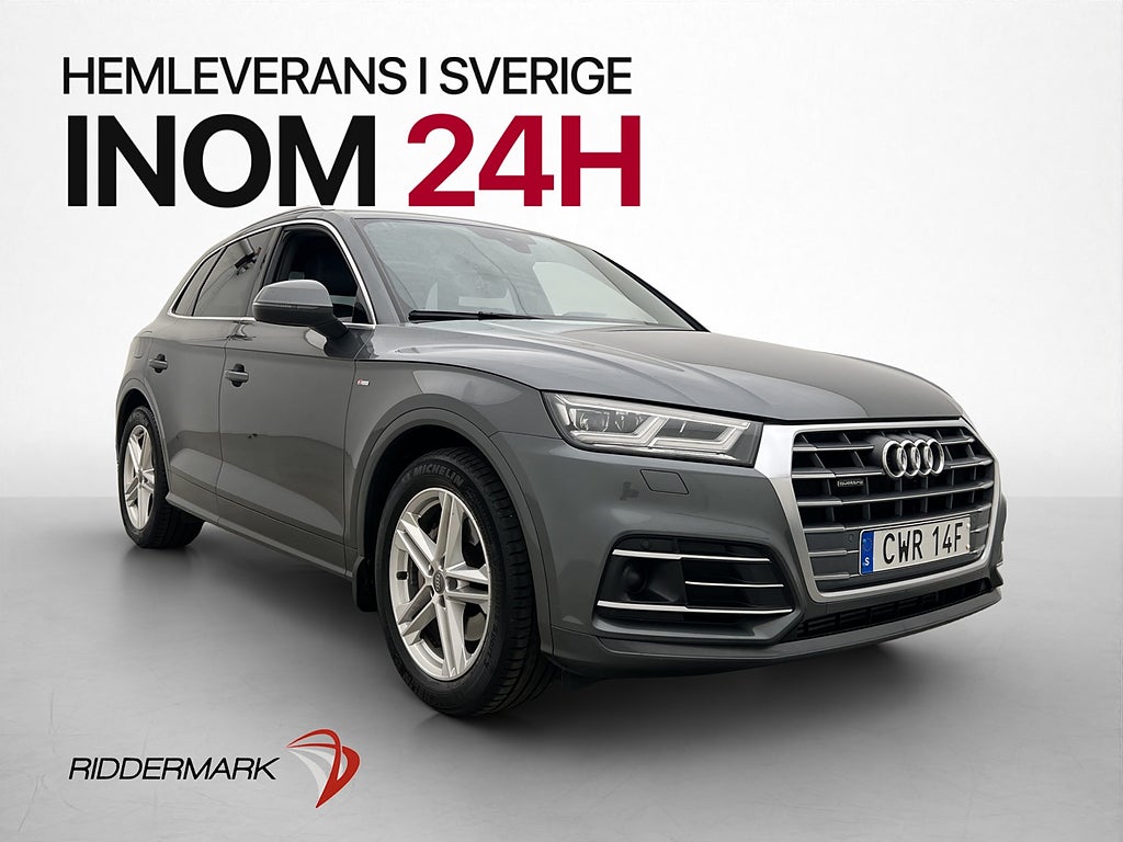 Audi Q5 45 TDI Quattro 231hk S-line Drag D-värm P-sensor
