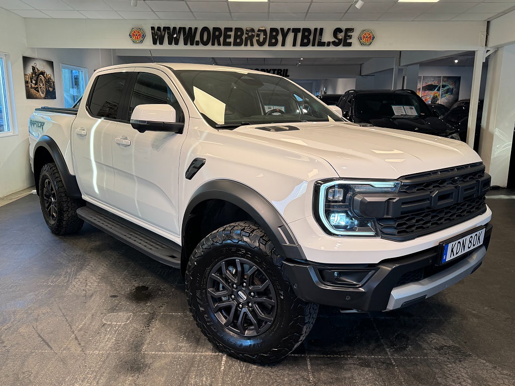 Ford ranger Raptor Aut Drag Gps Sportavgas B&O Se Spec