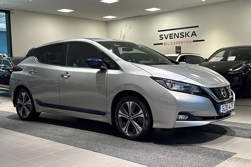 Nissan Leaf e+ 62kWh 217hk TEKNA/360° kamera/BOSE/Adaptiv f-hållare