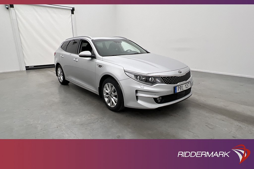 Kia Optima SW 1.7 VGT 141hk Kamera Psensorer Adaptiv-Farthål