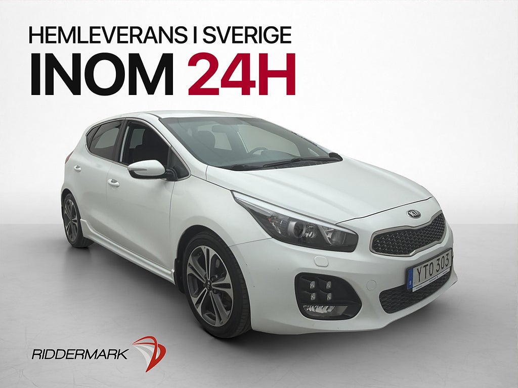 Kia Ceed 1.6 136hk GT-Line Kamera Navi CarPlay Rattvärme