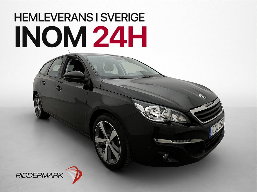 Peugeot 308 sw 1.2 PureTech 110hk Active 2-Brukare P-Sensor
