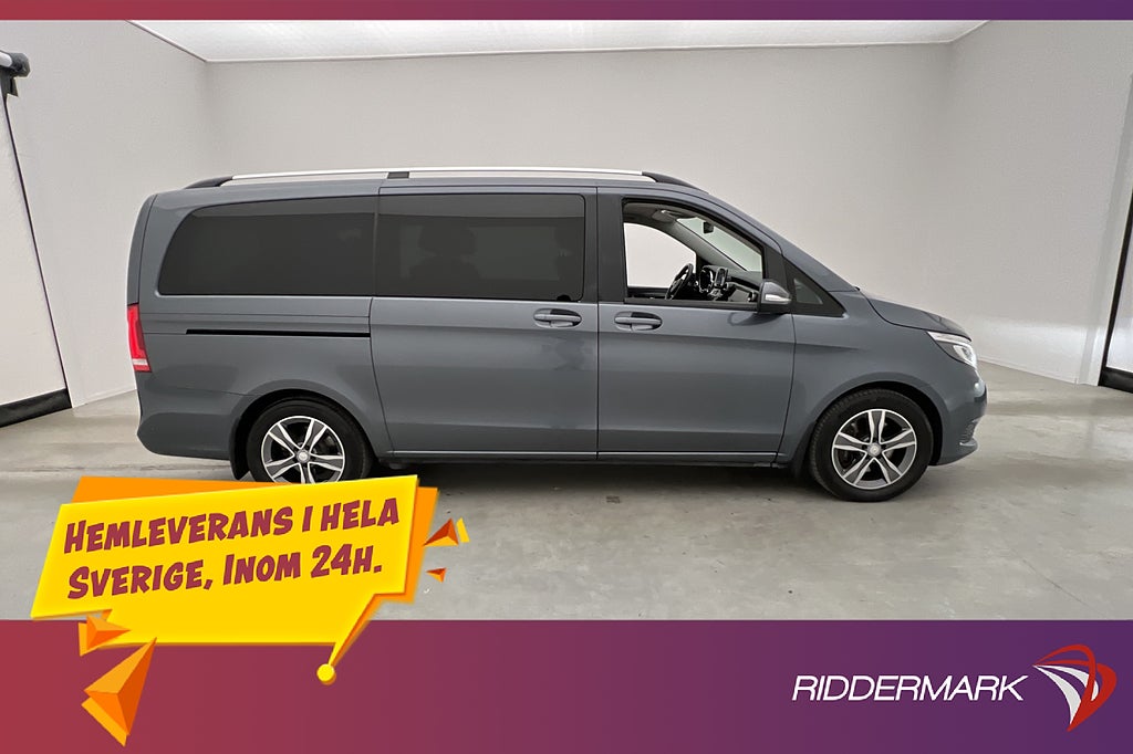 Mercedes-Benz V 220d Värmare Dragkrok B-Kamera 8-Sits