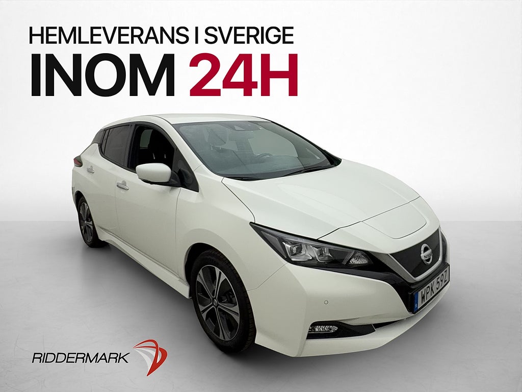 Nissan Leaf 150hk N-Connecta 360° Kamera Navi CarPlay MOMS