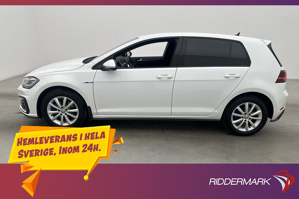 Volkswagen Golf GTE Värmare Active Info Cockpit CarPlay