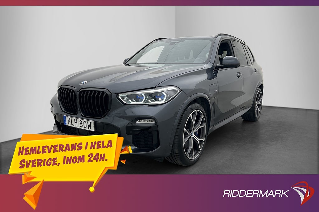 BMW X5 XDrive45e 394hk M Sport Pano Skinn Ambient HUD H/K