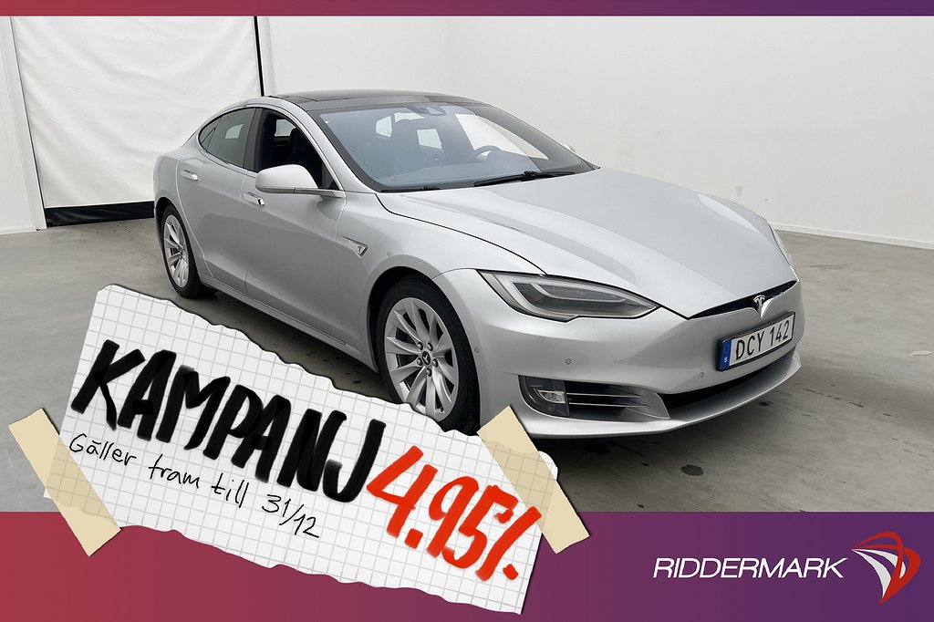 Tesla Model S 90D Premium Luftfjädring Au 4,95% Ränta