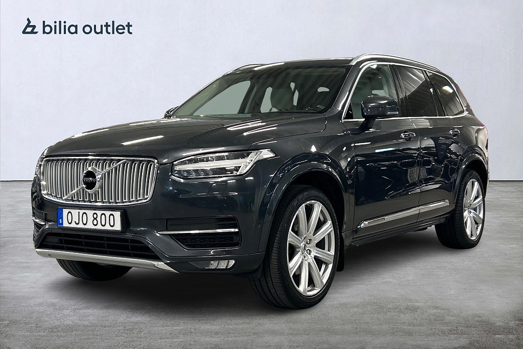 Volvo XC90 D5 AWD Inscription 7-sits 235hk Drag Carplay B-kamera