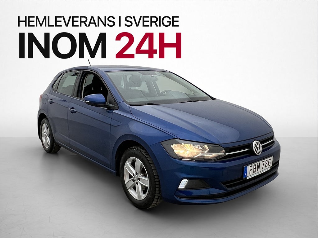 Volkswagen Polo 1.0 TSI 95hk Base Bluetooth 0,48l/mil