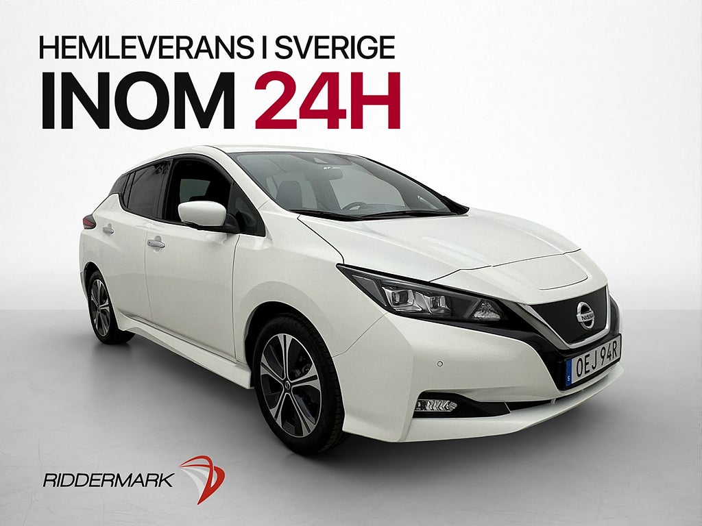 Nissan Leaf 150hk N-Connecta 360° Rattvärme Navi MOMS
