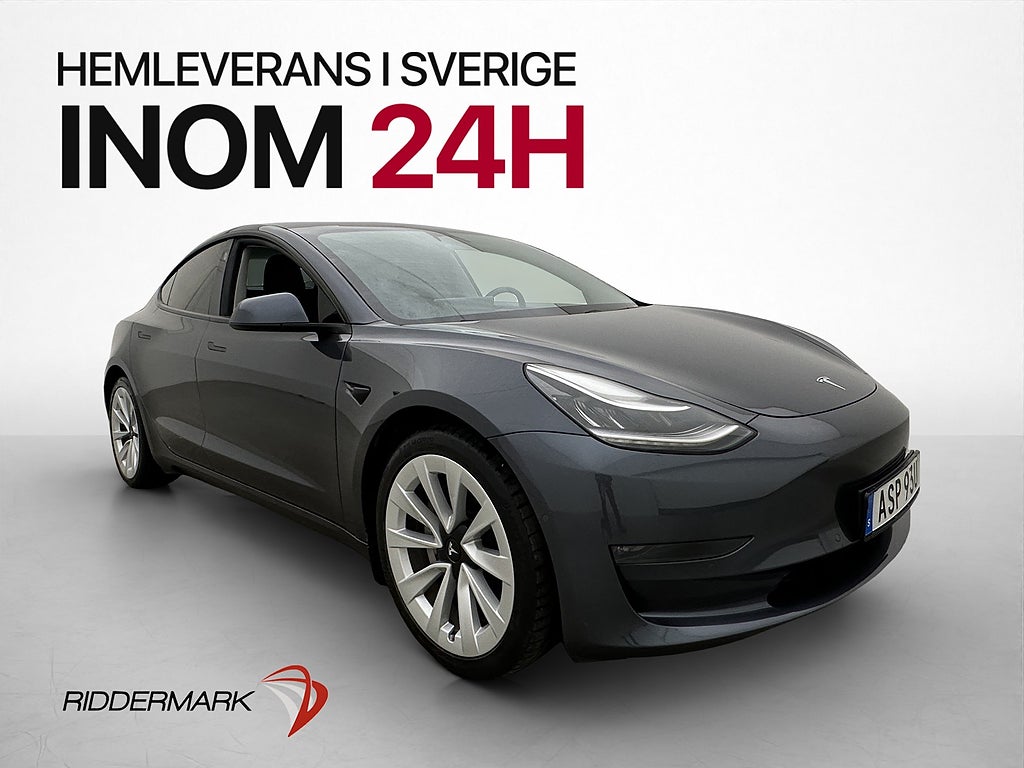 Tesla Model 3 Long Range AWD 440hk Pano Kamera Autopilot
