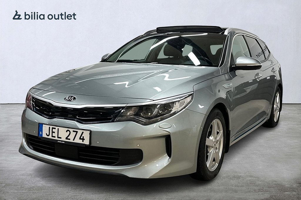 Kia Optima SW PHEV Pluspaket 2 205hk Navi Drag Carplay B-kam