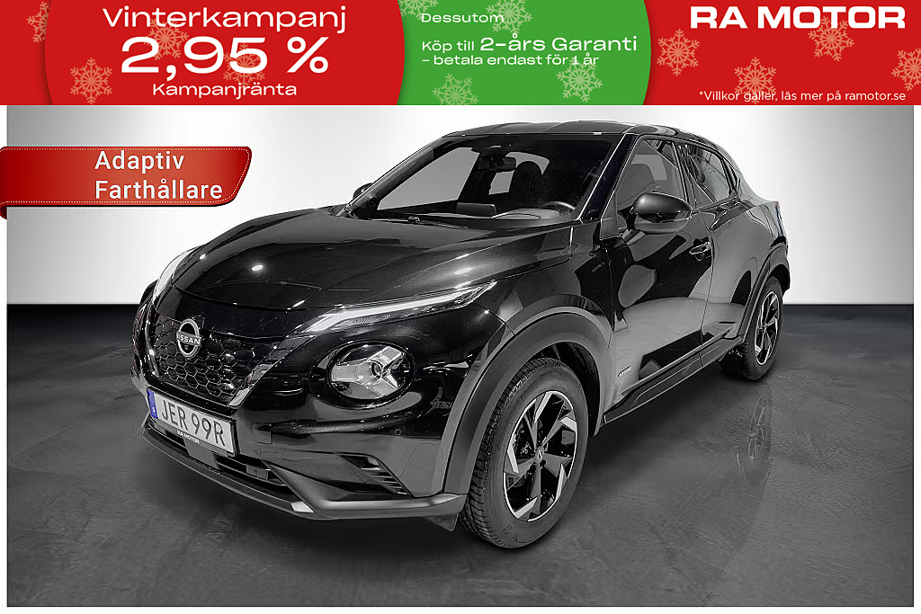 Nissan Juke Hybrid | N-Connecta | TECH-pack | Adaptiv f-håll 2024