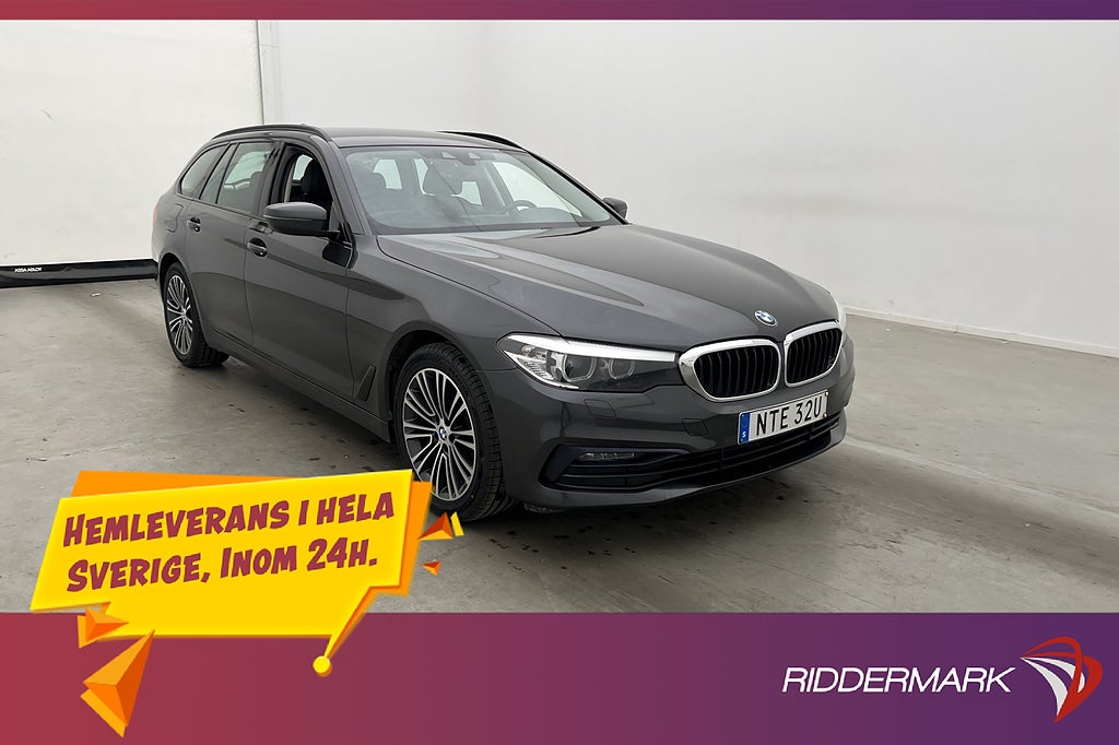 BMW 520 D xDrive Touring 190hk Sport line Drag Kamera Navi