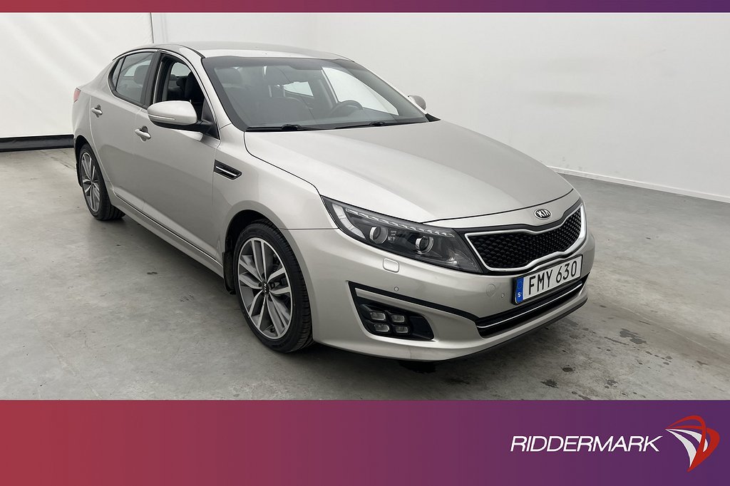 Kia Optima 1.7 CRDi 136hk Advance Sensorer Halvskinn Elstol