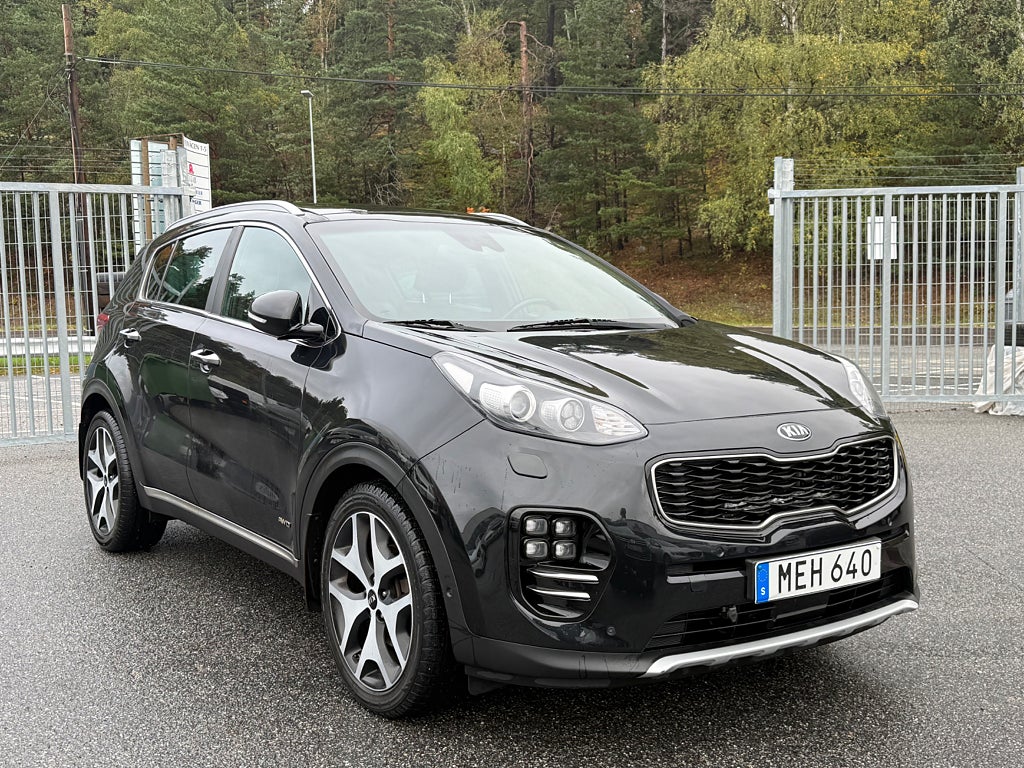 Kia Sportage 2.0 CRDi AWD 185hk Automat GT-Line Nyservad Panorama 