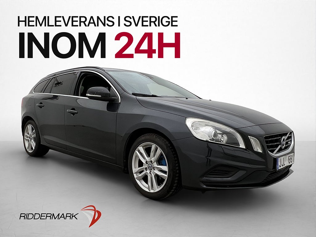 Volvo V60 D4 R-Design Skinn Värmare P-Sensorer Kamrem-Bytt