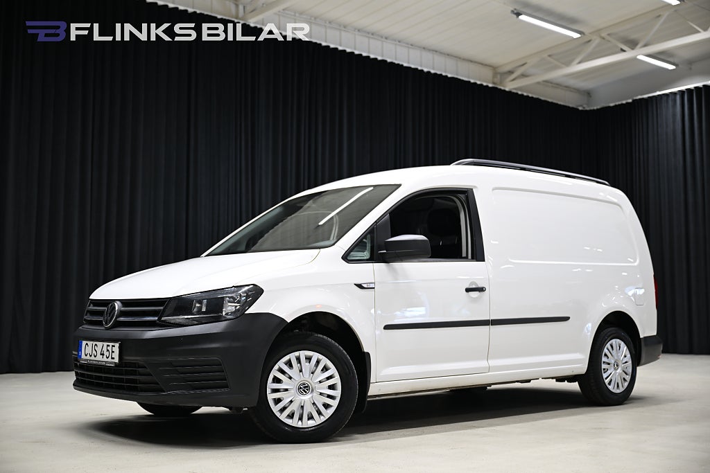 Volkswagen Caddy Maxi DSG 102HK Inredning|Drag|Värmare|PDC|Enägare|Leasbar