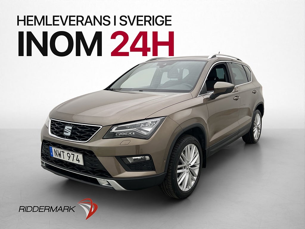 Seat Ateca 1.4 TSI 150hk Xcellence Värm Kamera Drag CarPlay