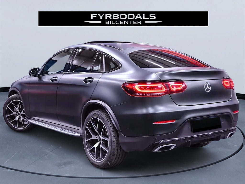 Mercedes-Benz GLC 300 d 300d 245hk 4MATIC Coupe AMG Svensksåld 2020, bild 17