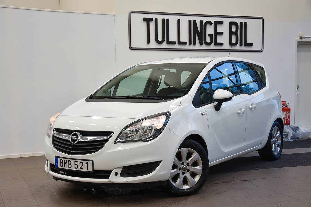 Opel Meriva 1.4 Turbo 140HK Drag Euro 6 1-Ägare Ränta 3,95%