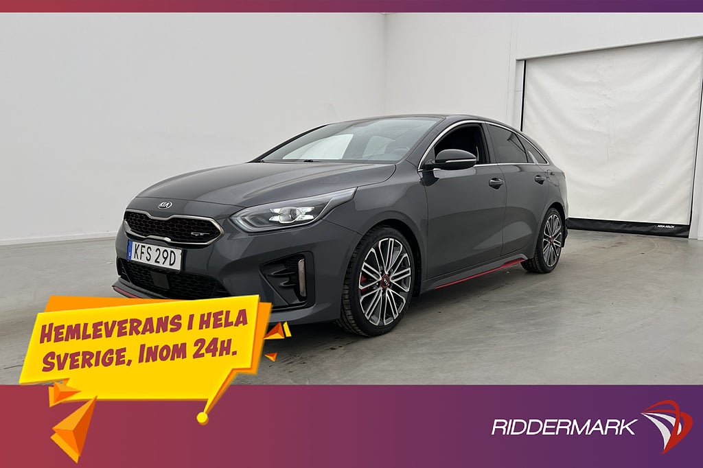 Kia ProCee'd 1.6 T-GDI 204hk GT Pano JBL Kamera CarPlay Navi