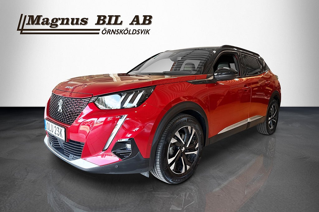 Peugeot 2008 e- Gt Pack Kamera Navi Cockpit  2020 till salu hos Magnus Bil