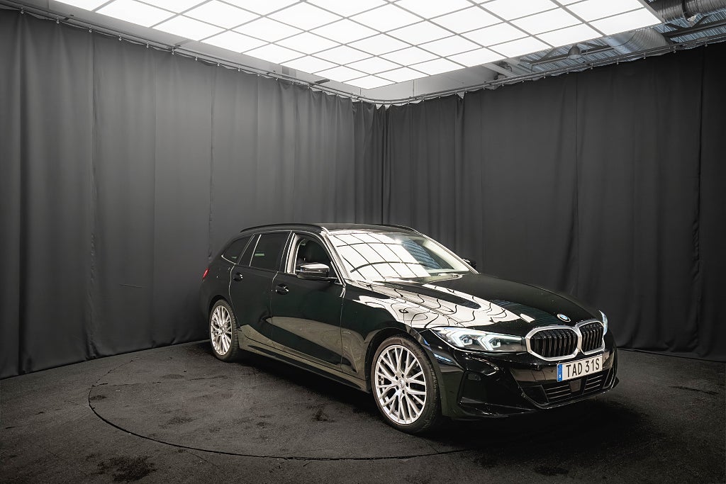 BMW 320D DRAG ADAPTIV-FART HIFi RATTVÄRME SPORTSTOL 1-ÄGARE MOMS