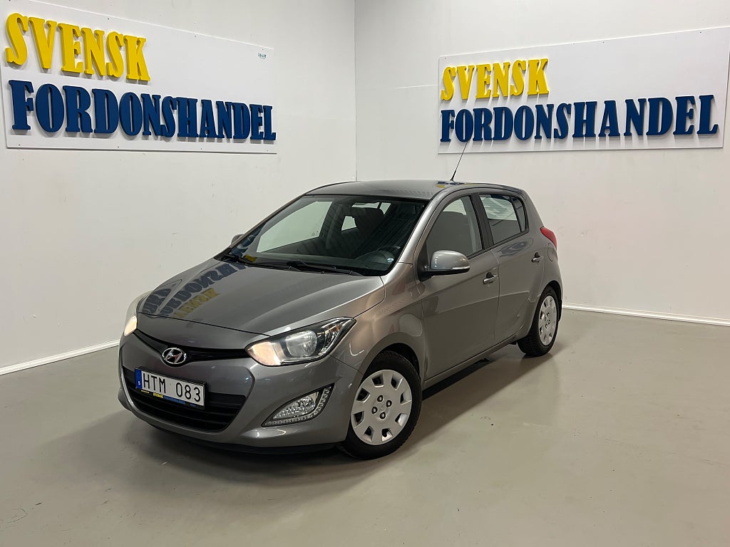 Hyundai i20 5-dörrar 1.2 Premium (Farthållare) (Årsskatt = 426KR)