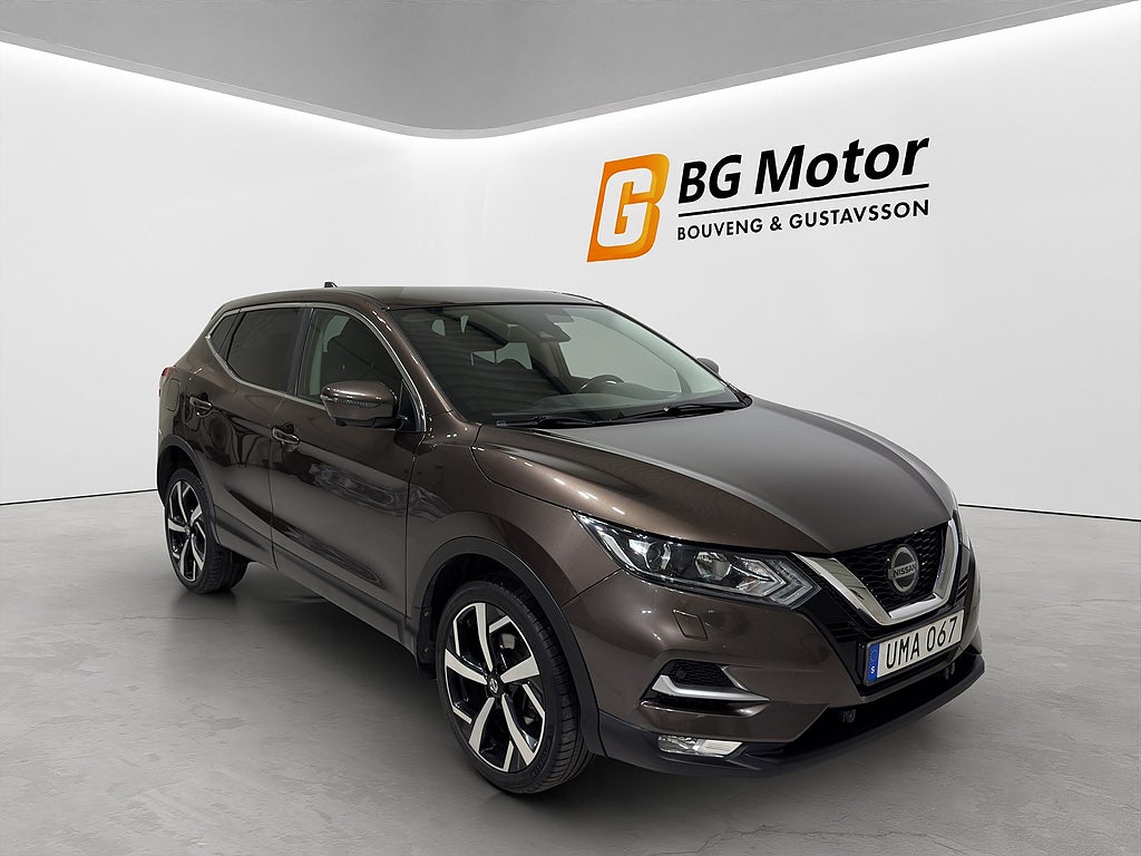 Nissan Qashqai 1.3 DIG-T 160HK Aut Drag/M-värmare/360/Keyless