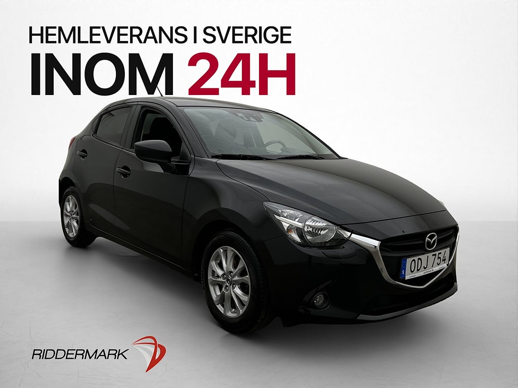 Mazda 2 1.5 SKYACTIV-G 90hk Navi Farthållare 0.45 l/mil
