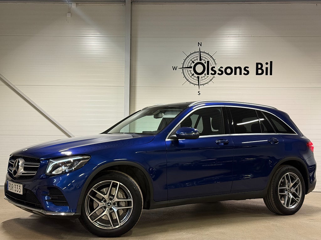 Mercedes-Benz GLC 220 d 4MATIC AMG Aut Drag GPS Pano 1-ägare