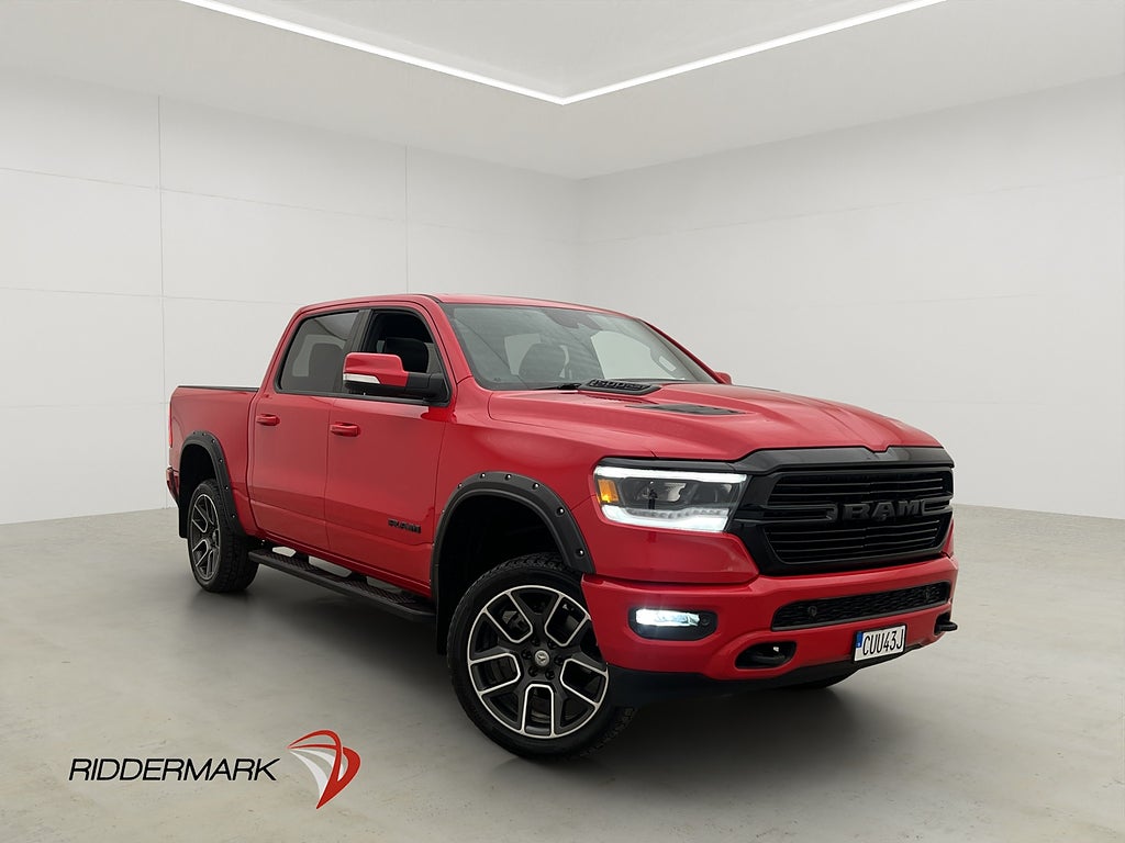 Dodge RAM 1500 Laramie Night Drag BORLA Pano H/K Diff Moms