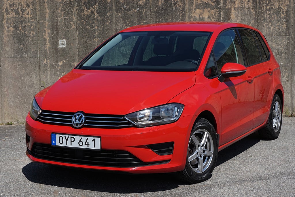 Volkswagen Golf Sportsvan 1.2 TSI 110hk|1-Ägare|Drag|B-Kamera|Adaptiv-Fart|